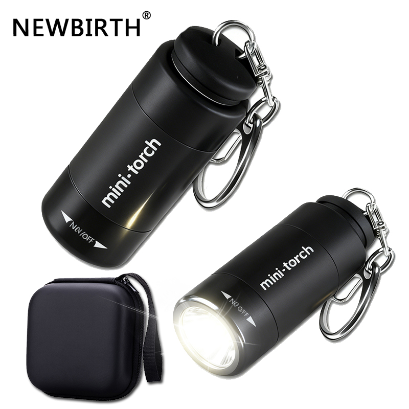 Outdoor Power Usb - USB充電式LED多機能強力ライトポケットキーホルダー懐中電灯防水アウトドアハイキングキャンプミニ懐中電灯