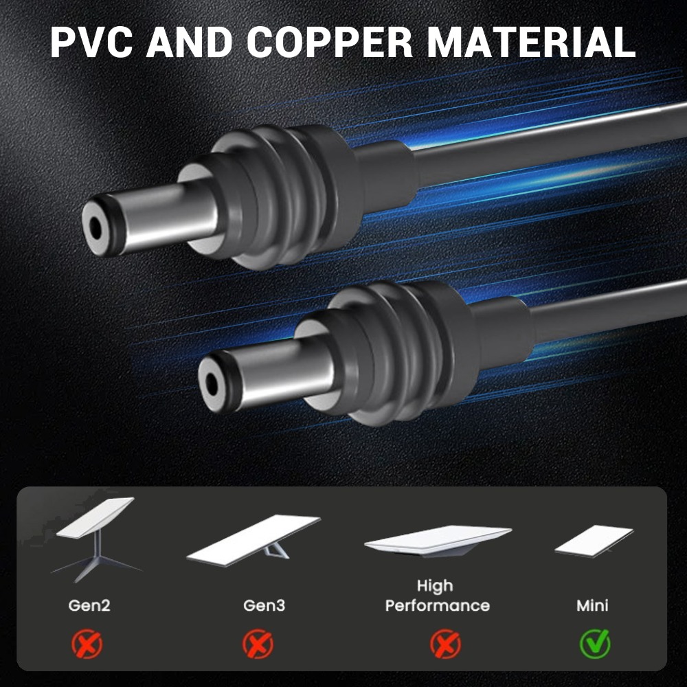 Outdoor Power Extension - プラグアンドプレイ18AWG衛星DC電源ケーブルIP68防水電源延長ケーブルDC電源ケーブル屋外用