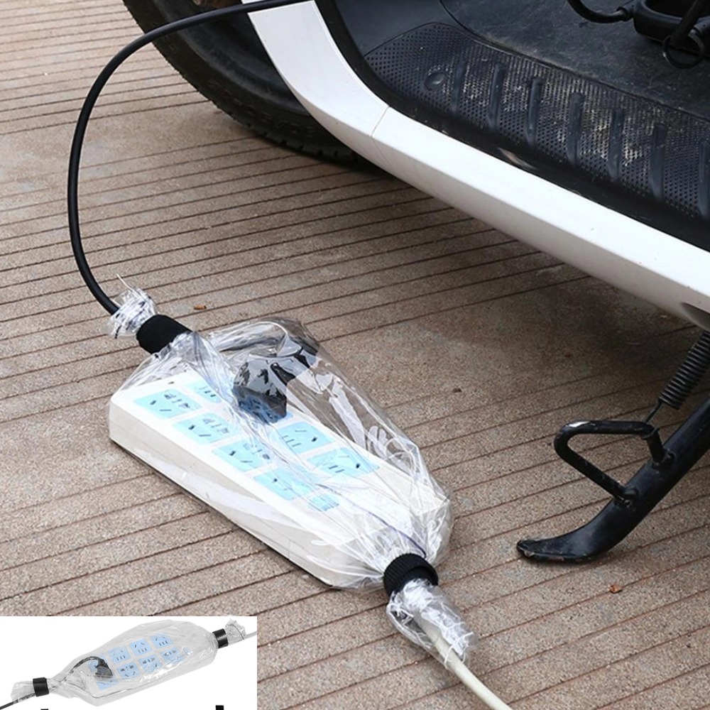 Outdoor Power Box - 防水EV充電器レインカバー、電気自動車充電プラグコントロールボックス用防塵プロテクターバッグ、屋外カーアクセサリー