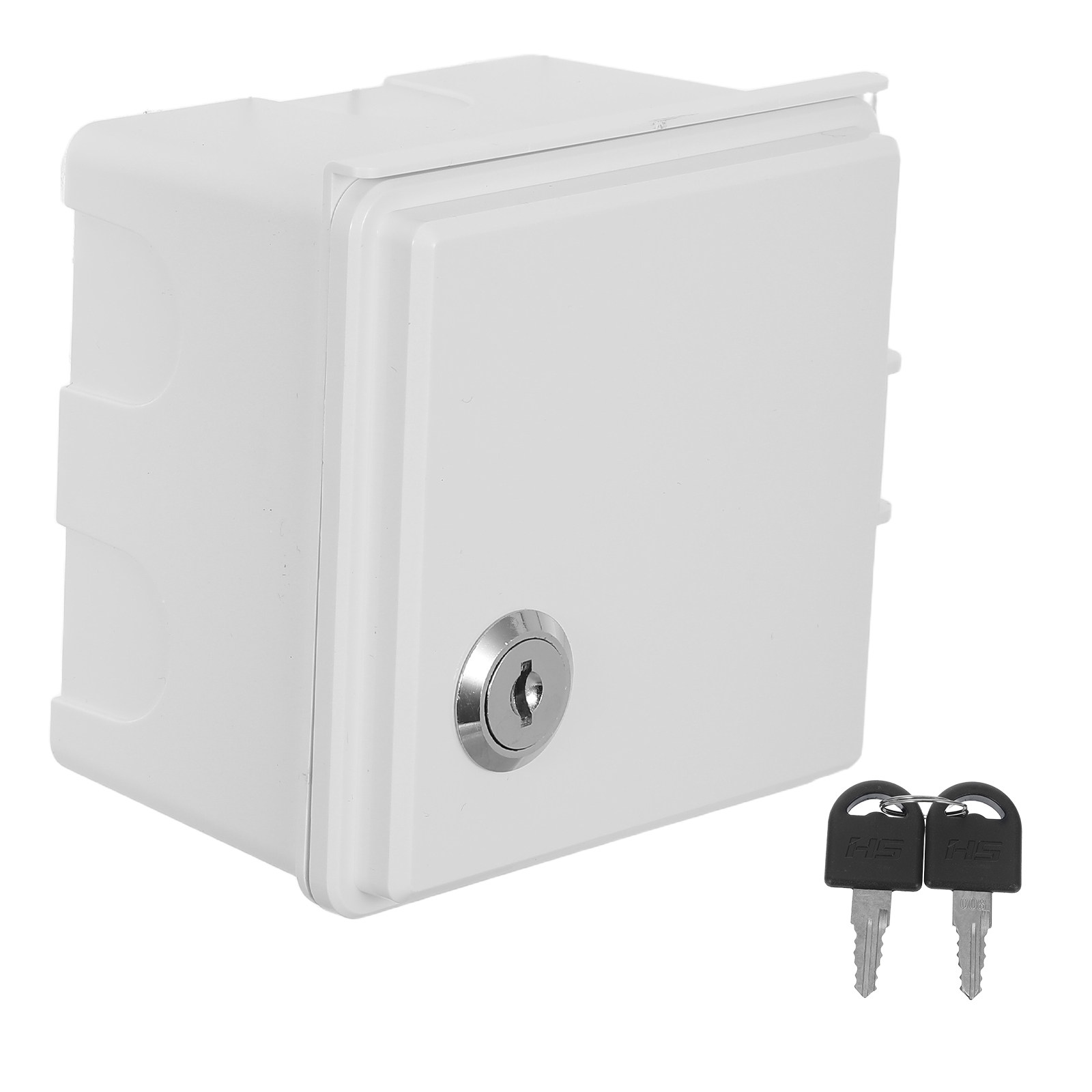 Outdoor Power Receptacle Box - 屋外用防水ロック式電気コンセントボックス 保護ソケットカバー ガーデンパティオ壁掛け電源コンセント