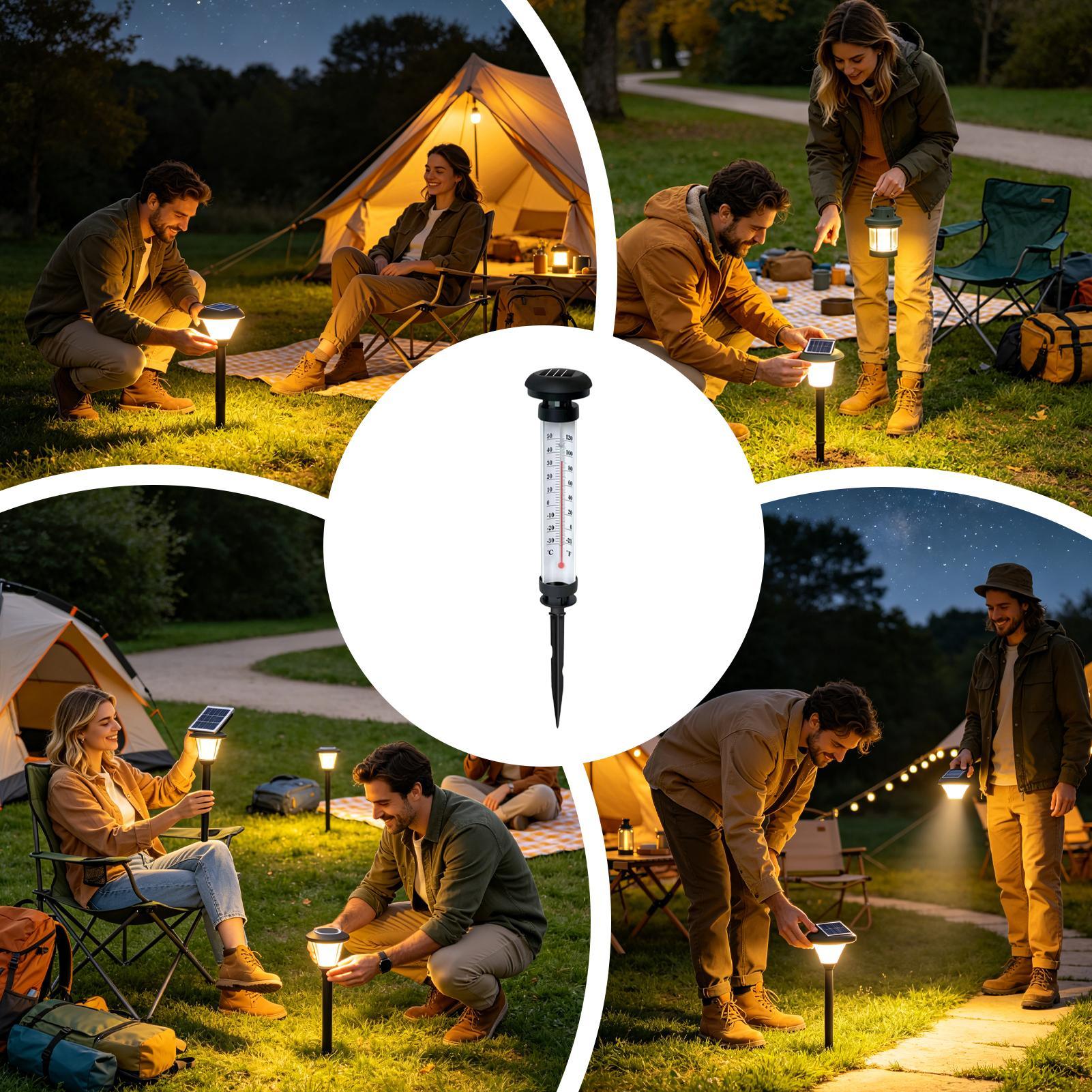 ソーラーライト通路自動太陽光発電防水ステーク屋外庭装飾庭の芝 - Outdoor Yard Power Stake のレビューと価格