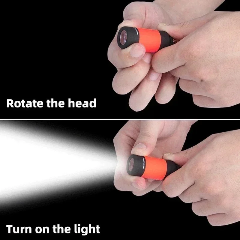 USB充電式LED多機能強力ライトポケットキーホルダー懐中電 - Outdoor Power Usb のレビューと価格