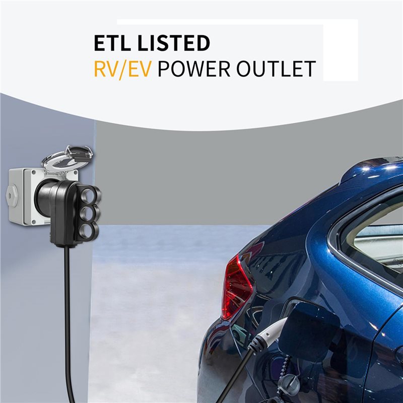 2X 30アンペア電源コンセントボックス、125ボルトNEM - Outdoor Power Receptacle Box のレビューと価格