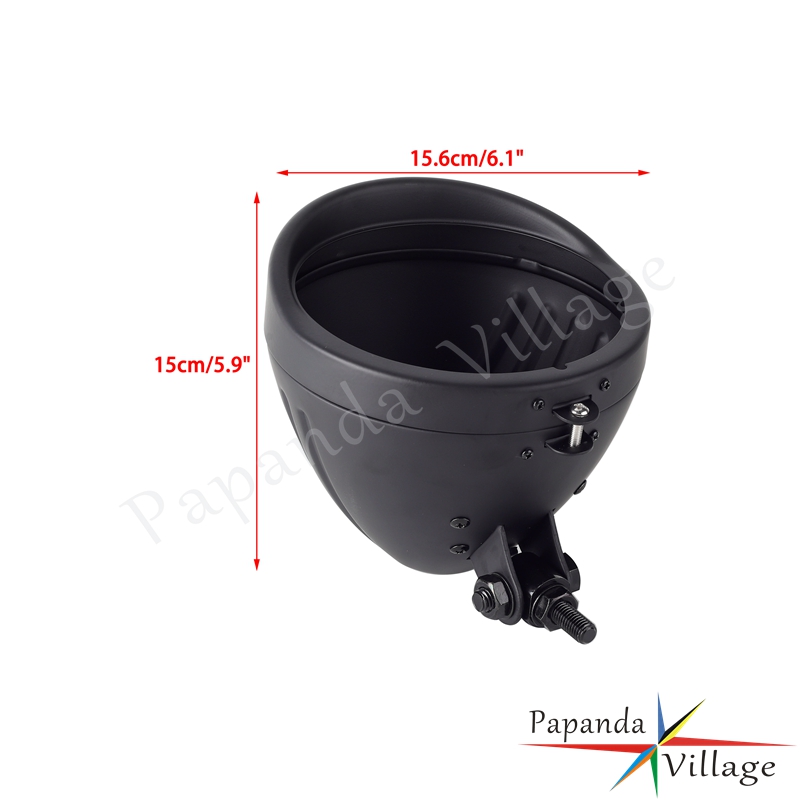 スチールモーターサイクルフロントライトカバー,ヘッドライトバ - Outdoor Power Xtreme のレビューと価格