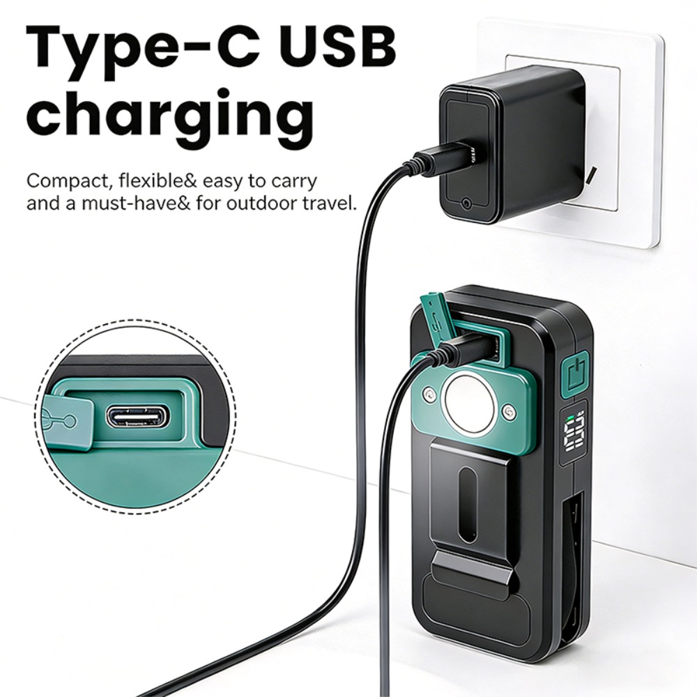 ペンクリップ付き新型マグネット式作業灯、曲げられるホース、U - Outdoor Power Usb のレビューと価格