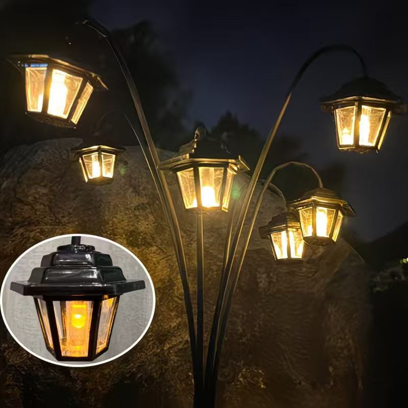 RGB/ウォームガーデンステークライト 防水ソーラー式屋外装 - Outdoor Yard Power Stake のレビューと価格