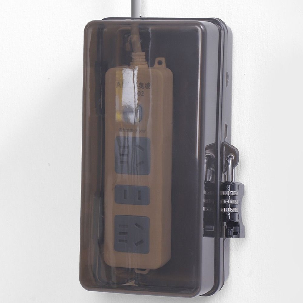 耐久性のあるプラスチック製プラグボックス盗難防止耐候性延長コ - Outdoor Power Extension のレビューと価格