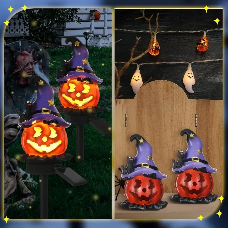 ソーラー式防水芝生ライト、ハロウィンガーデンデコレーション、 - Outdoor Yard Power Stake のレビューと価格