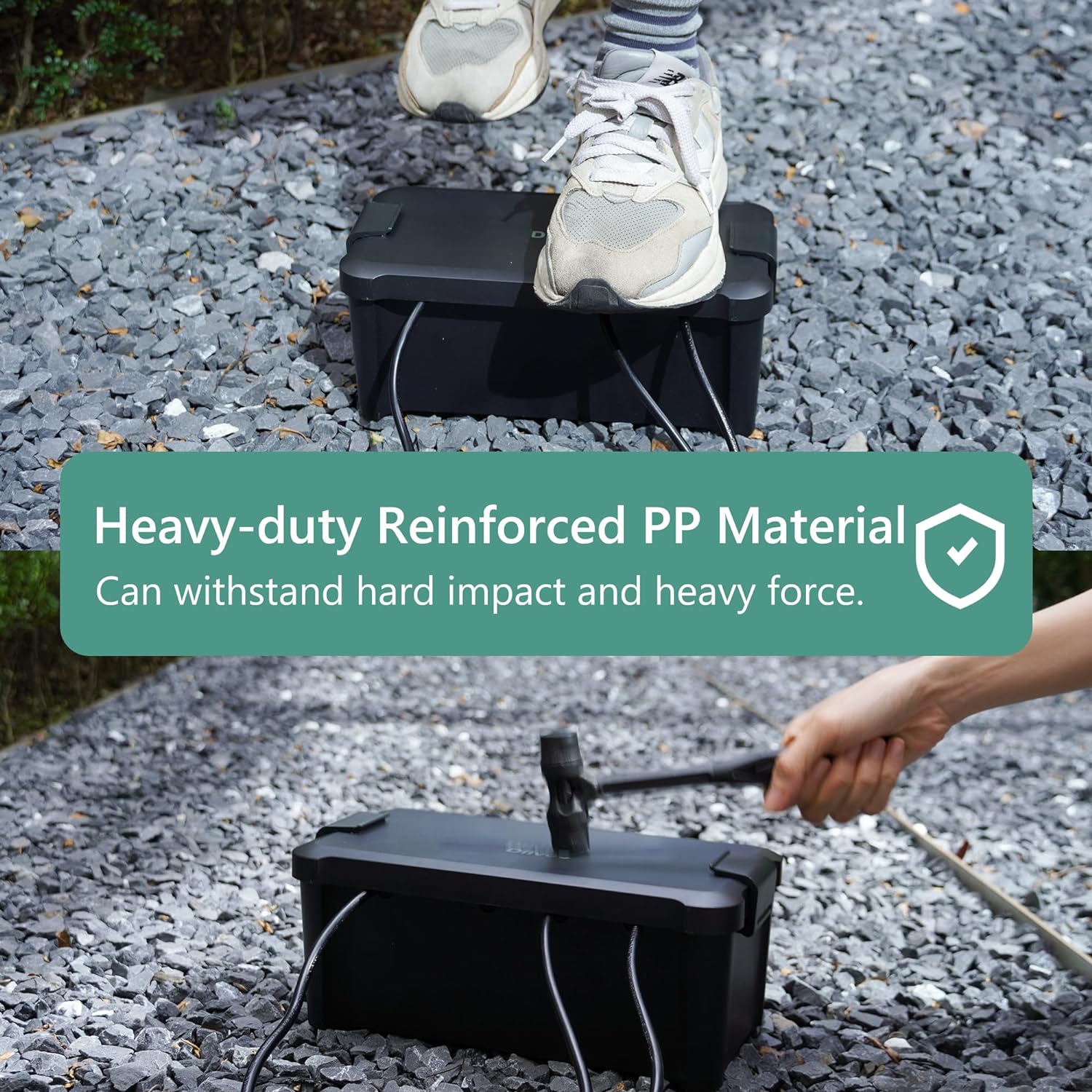Diivoo 屋外防水電気ボックス屋外ケーブル接続ソケットエ - Outdoor Power Extension のレビューと価格