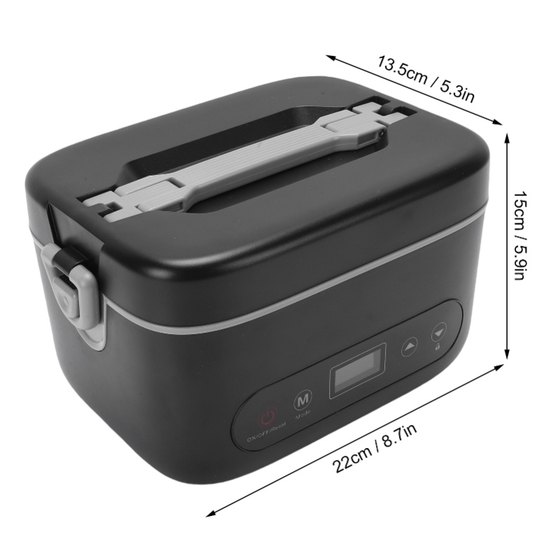 バッテリー駆動コードレス加熱ランチボックス 12000mAh - Outdoor Power Box のレビューと価格