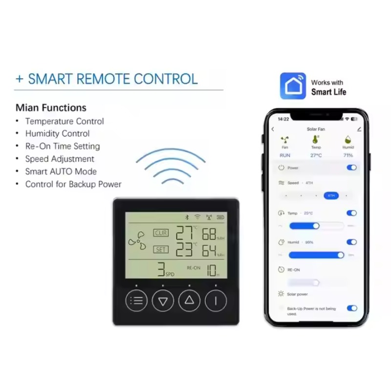 【2026】防水屋外ソーラー屋根裏換気扇DC工業用吸引ファン - Outdoor Power Vent のレビューと価格