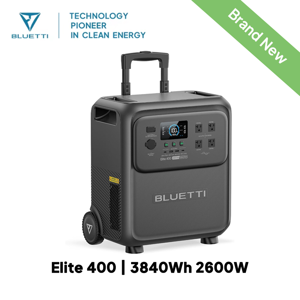 BLUETTI Elite 400 2600W 3840Wh - Outdoor Power Pack のレビューと価格
