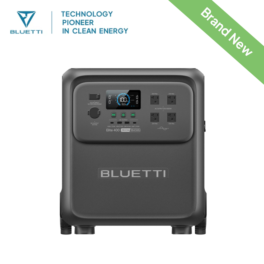 BLUETTI Elite 400 2600W 3840Wh - Outdoor Power Pack のレビューと価格