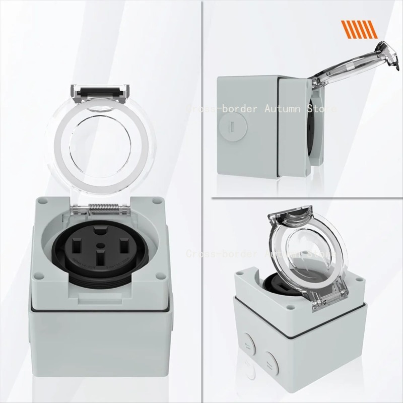 TFBC 50Amp 電源コンセントボックス、125/250 - Outdoor Power Receptacle Box のレビューと価格