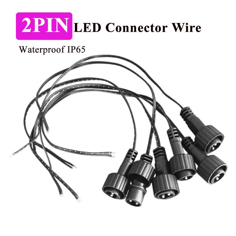 屋外用2ピンLEDコネクタ、ソーラーストリングライト用25c - Extension Cord Outdoor のレビューと価格