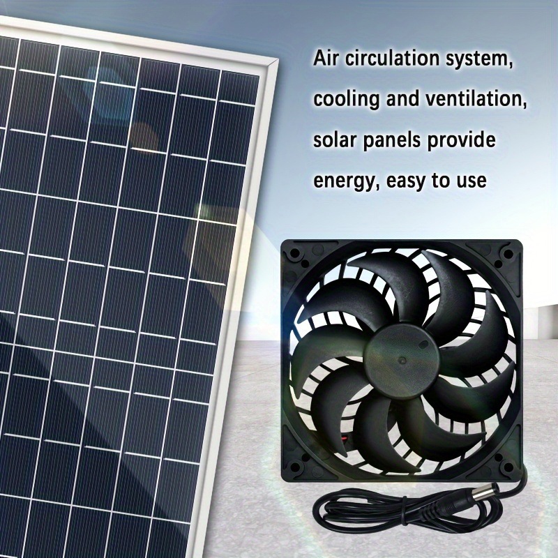 屋外ガーデン用オールシーズンソーラー式二連排気ファン換気キッ - Outdoor Power Vent のレビューと価格