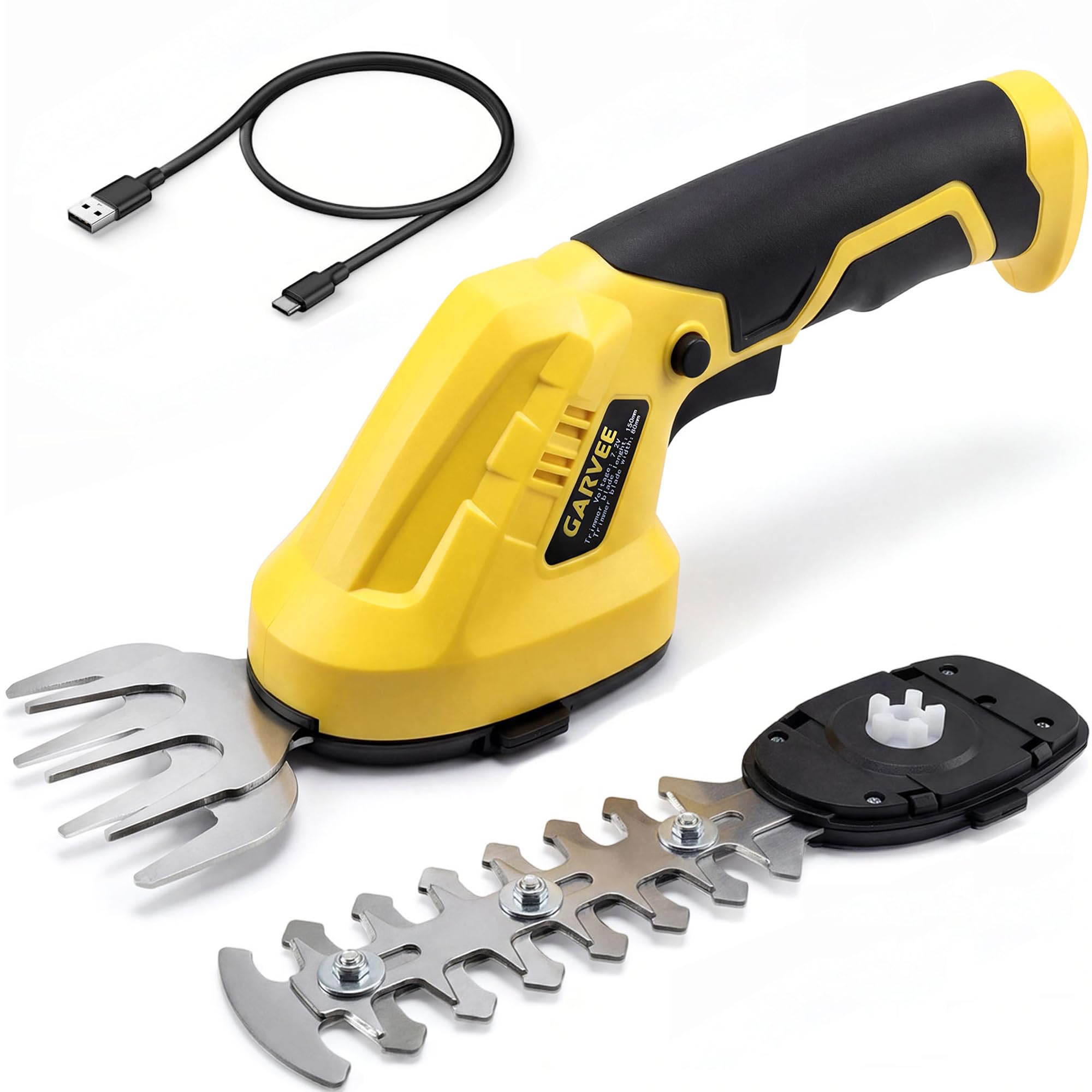 2-in-1コードレス草刈り機・ヘッジトリマー、Type-C - Hedge Trimmer Cordless のレビューと価格