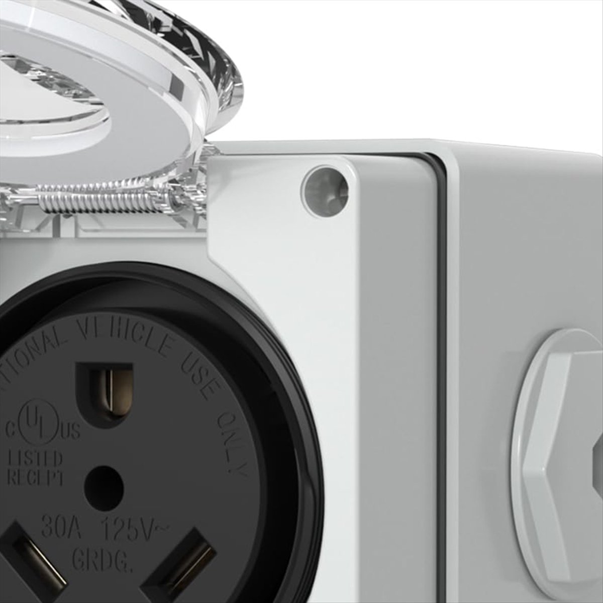 HHTL 30アンペア電源コンセントボックス、125ボルトN - Outdoor Power Receptacle Box のレビューと価格