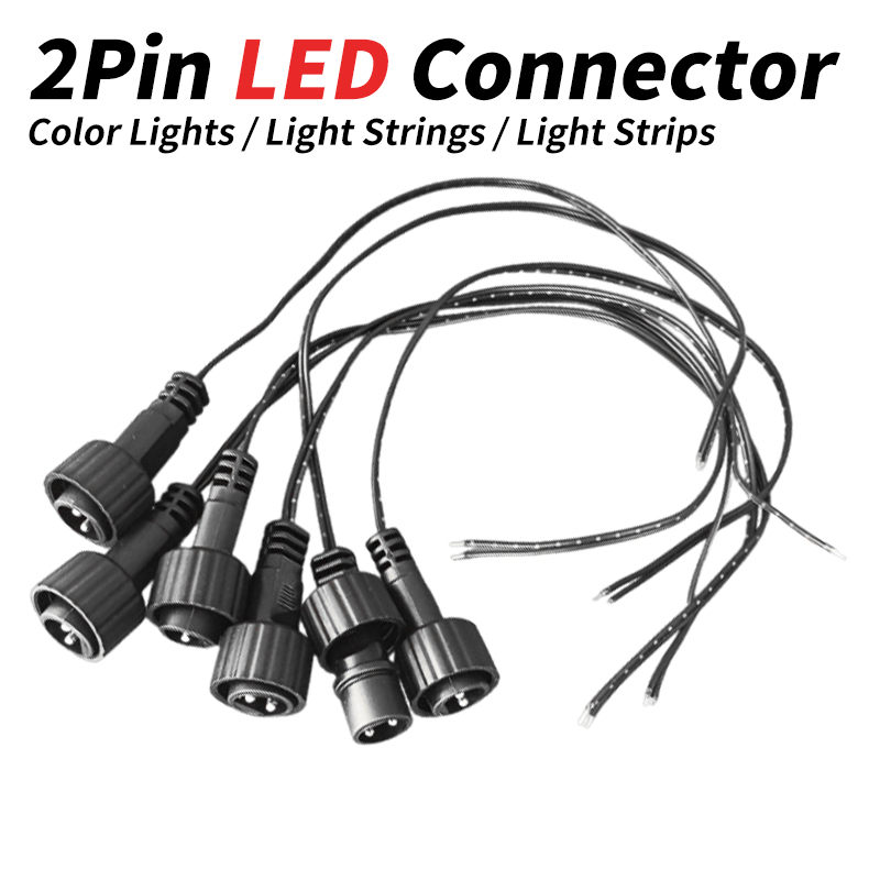 2ピンLEDコネクタ、25cmワイヤー付き、ソーラーストリン - Extension Cord Outdoor のレビューと価格