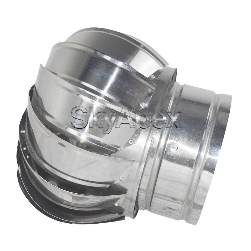 304 ステンレス鋼ノーパワールーフベントキャップ防水防雨煙 - Outdoor Power Vent のレビューと価格